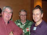 Phil Knudsen, Bill Anderson and Rob Macintosh BHS 64 Reuinion
