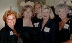 Sharon Huss Nightengale and friends at BHS 30th Reunion