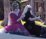 Goulish Homecoming Queens at the BHS Class of 64 parade float Barrington High School 2004 Homecoming parade