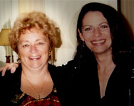 Sharon Huss Nightengale and Kristi Mizen at BHS 30th Class Reuion